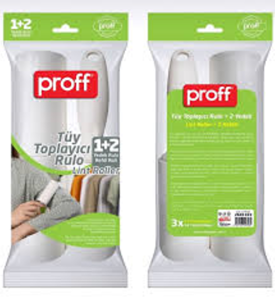 Picture of Proff Lint Roller (50 Sheets) + 2 Refills