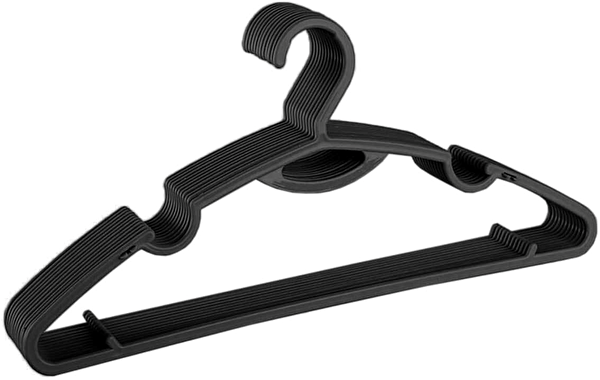 Picture of Proff Slim Hanger (Black) (12 Pieces)