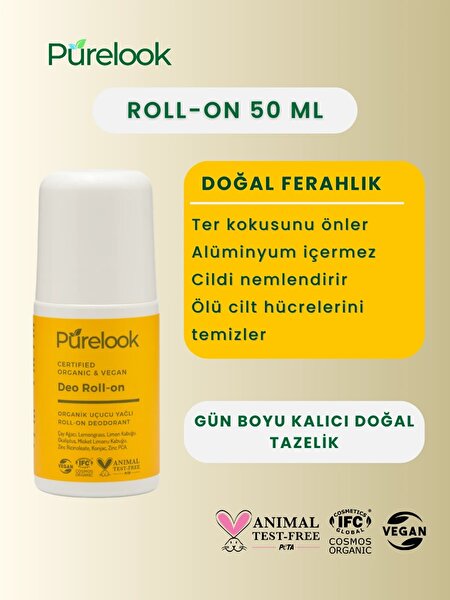 Picture of Purelook Deo Roll-On 50 ML(Lemongrass) Organik 