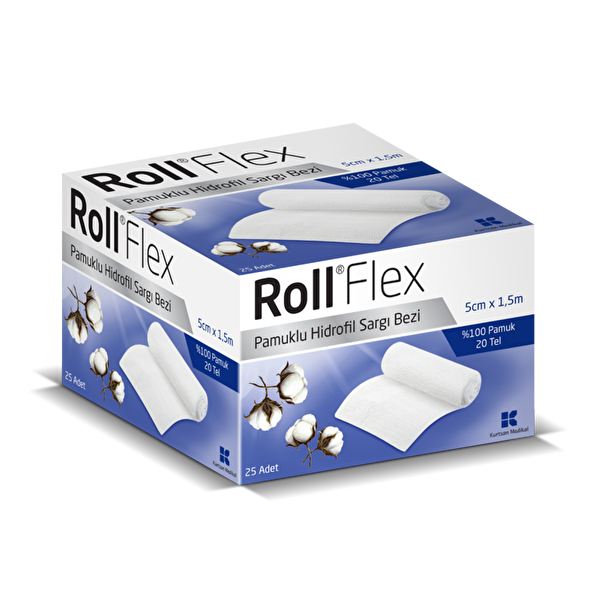 Picture of Roll Flex Hydrophil Gauze Bandage 5cm x 1.5m