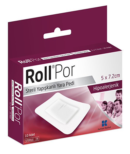 Picture of Rollpor Sterile Adhesive Wound Pad  10 cm x 10 cm