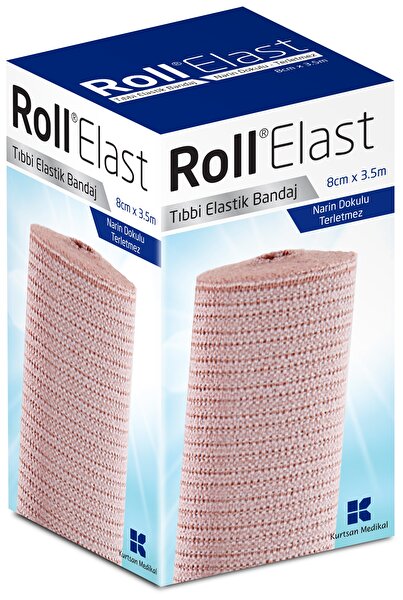 Picture of Roll Elast  Bandages 8 cm x 3,5 m