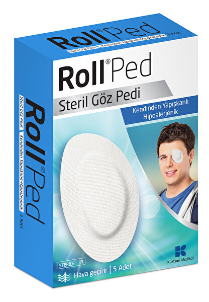 Picture of Rollped  Sterile Göz Pedi 6,5 cm x 9,5 cm