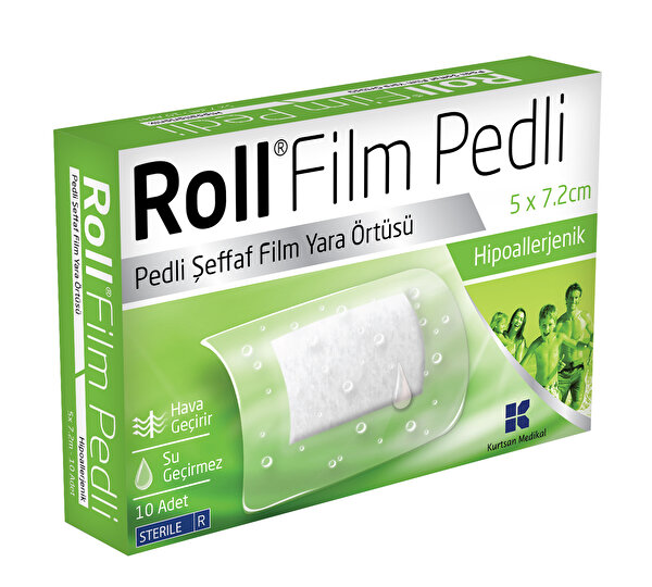 Picture of Rollfilm Transparent Film Wound Dressing with Pads 5 cm x 7,2 cm
