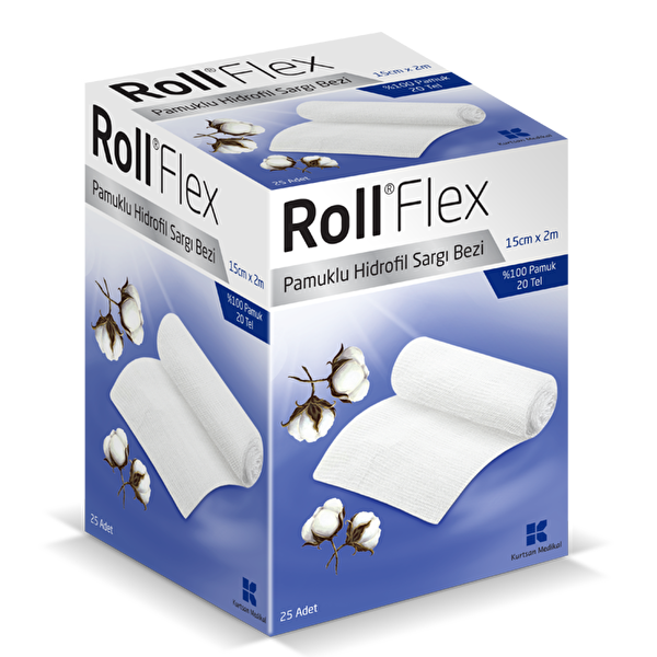 Picture of Roll Flex Hydrophil Gauze Bandage15cm x 2m