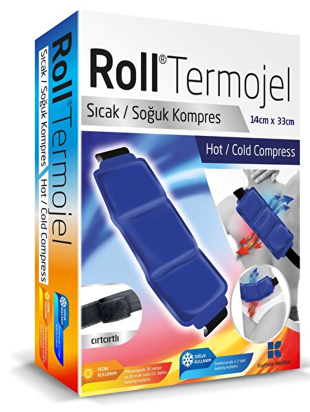 Picture of Roll Thermo Gel-Hot/Cold Compress 14x33cm (BELLY, BACK, WAIST)