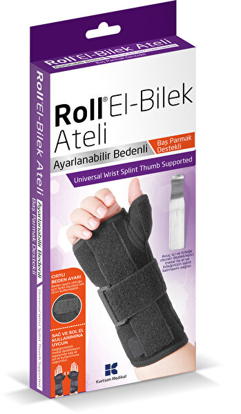 Picture of Roll Hand and Wrist Brace (Supported)