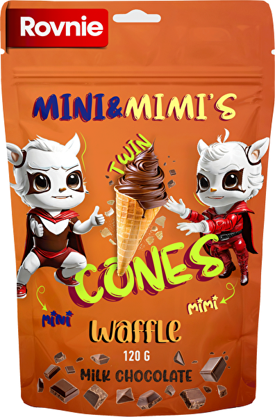 Picture of Rovnie Mılk Chocolate Cones 120 Gr