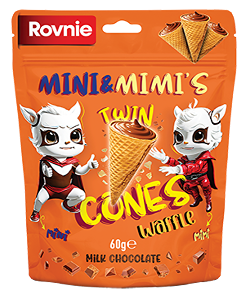 Picture of Rovnie Mılk Chocolate Cones 60 Gr
