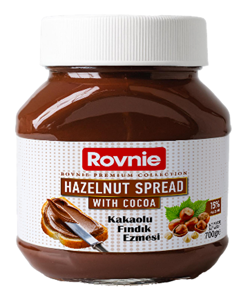 Picture of Rovnie Hazelnut  Chocolate Spread 700 Gr