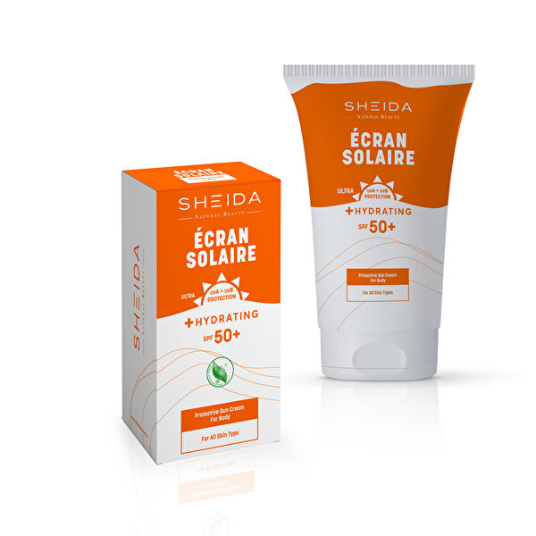 Picture of Sheida Ecran Solaıre Protective Sun Cream With SPF 50+ For Face And Body 150ml