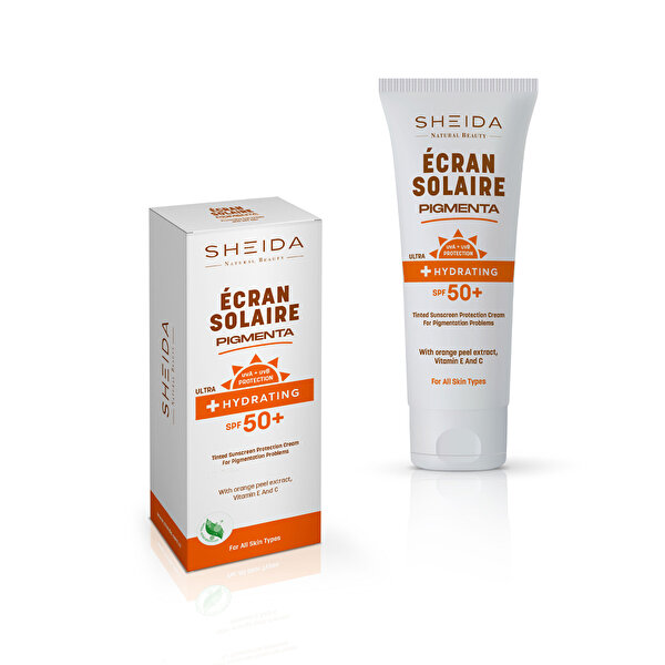 Picture of Sheida Ecran Solaire Tinted Sunscreen Protection Cream For Pigmentation Problems 75ml