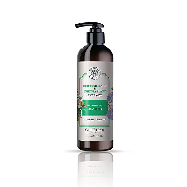 Picture of Sheida Active Shine Repairing Care Shampoo With Horsetail And Chicory Plant Extract 500ML