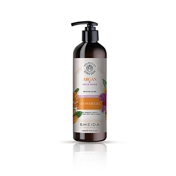 Picture of Sheida Active Shine Revitalizing Shower Gel With Argan And Wild Rose 500ML