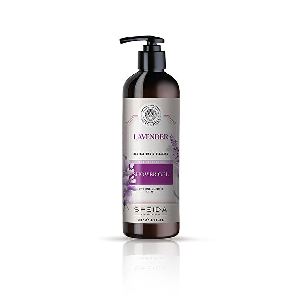 Picture of Sheida Active Shine Revitalizing & Relaxing Shower Gel With Lavender 500ML