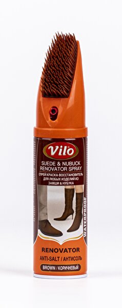Picture of Vilo Suede & Nubuck Renovator Spray, Brown (200 Ml)
