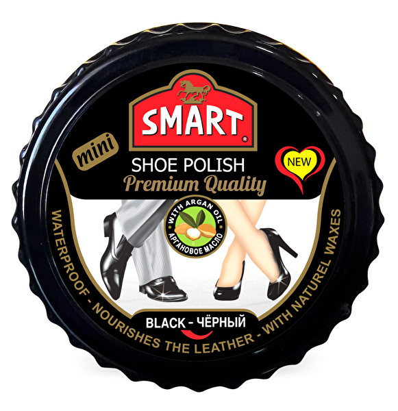 Picture of Smart Mini Paste Shoe Polish, Black (25 Ml)