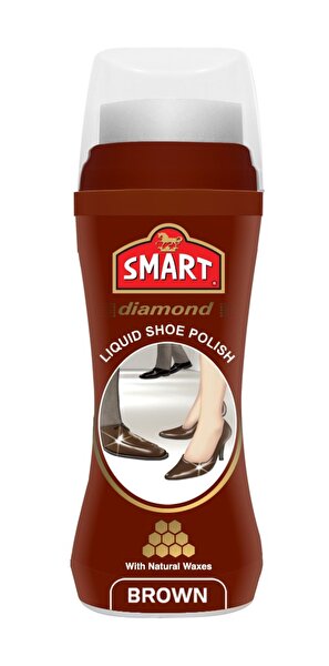 Picture of Smart Liquid Shoe Polish, Brown (80 Ml)