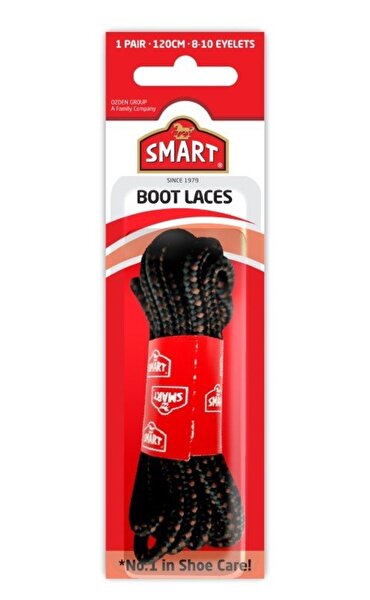 Picture of Smart Boot Laces Black, One Pair, 120 Cm