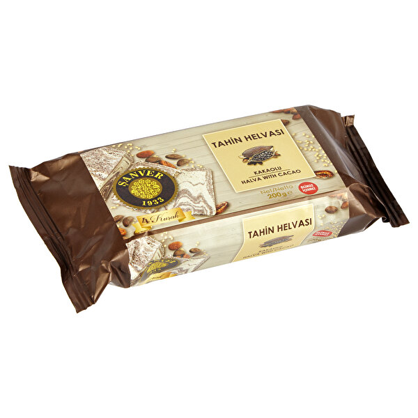 Picture of Şanver Tahini Halva with Cacao 200 Gr
