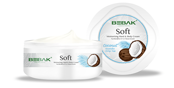 Picture of Bebak Moisturizing  Soft Cream Coconut  300 Ml 