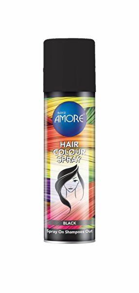 Picture of Amore Hair Colour Mech Spray Black 150Ml