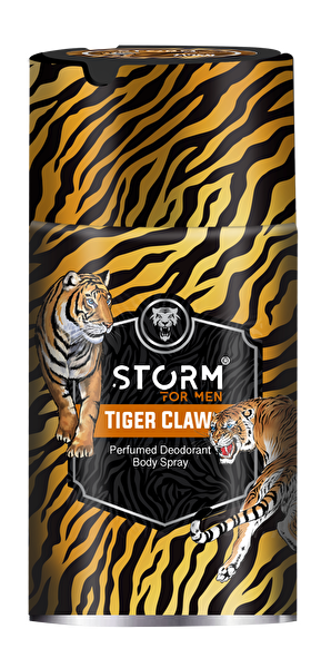 Picture of Storm Deo Spray For Men Tiger Claw 250 Ml 