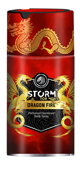Picture of Storm Deo Spray For Men Dragon Fire 250 Ml 
