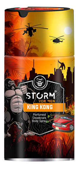 Picture of Storm Deo Spray For Men King Kong 250 Ml 
