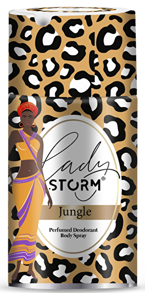Picture of Lady Storm Deo Spray For Women Jungle 250 Ml 