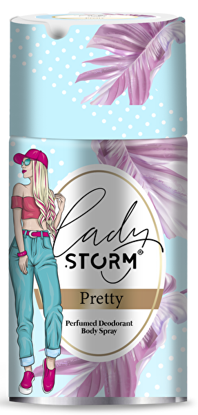 Picture of Lady Storm Deo Spray For Women Pretty 250 Ml 