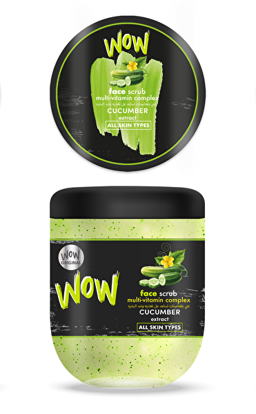 Picture of Wow Face Scrub Cucumber Extract 500 Ml  