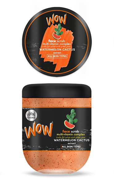 Picture of Wow Face Scrub Watermelon Cactus Extract 500 Ml  