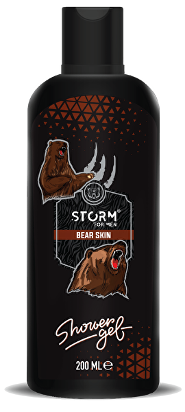Picture of Storm For Men Bear Skin Shower Gel 200 Ml (Moq 10.000 Pcs)
