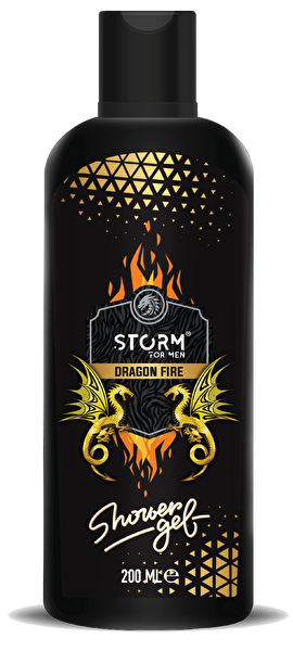 Picture of Storm For Men Dragon Fire Shower Gel 200 Ml (Moq 10.000 Pcs)