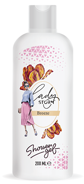 Picture of Lady Storm For Women Breeze Shower Gel 200 Ml 