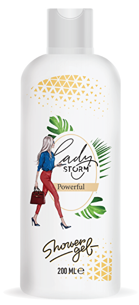 Picture of Lady Storm For Women Powerful Shower Gel 200 Ml