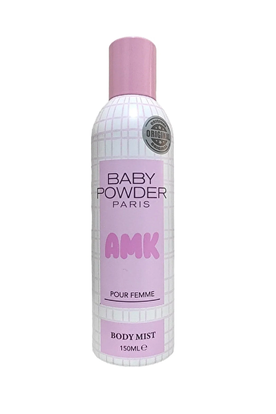 Picture of Lady Baby Powder Amk Perfum Body Mist Pink 150 Ml 