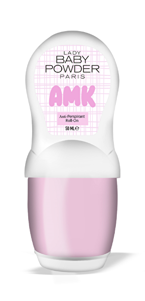 Picture of Lady Baby Powder Amk Anti-Prespiant Roll On 50 Ml 
