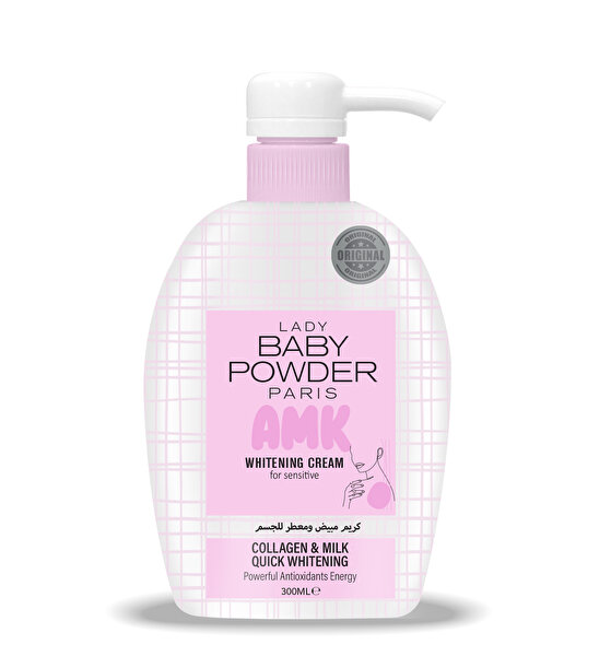 Picture of Lady Baby Powder Amk Whitening Cream 300 Ml 