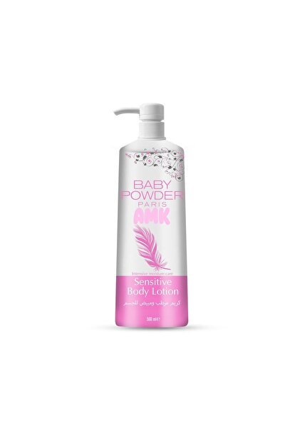 Picture of Lady Baby Powder Amk Sensitive Body Lotion 500 Ml 