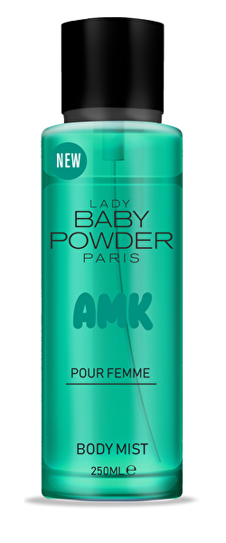 Picture of Lady Baby Powder Amk Pour Femme Body Mist Green 250 Ml  