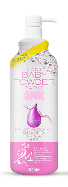 Picture of Lady Baby Powder Amk Shampoo 1000Ml Pink   