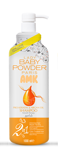 Picture of Lady Baby Powder Amk Shampoo 1000Ml Orange  