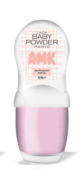 Picture of Lady Baby Powder Amk Anti-Prespiant Roll On Orange 50 Ml