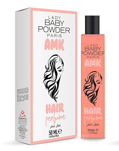 Picture of Lady Baby Powder Paris Amk Hair Perfume Nude 50 Ml