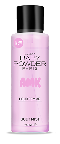 Picture of Lady Baby Powder Amk Pour Femme Body Mist Pink 250 Ml