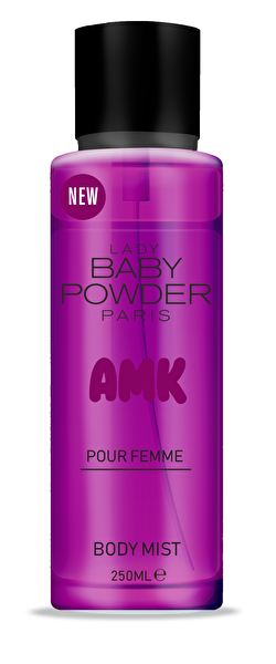 Picture of Lady Baby Powder Amk Pour Femme Body Mist Purple 250 Ml
