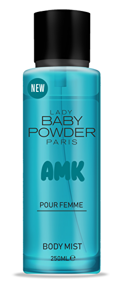 Picture of Lady Baby Powder Amk Pour Femme Body Mist Blue 250 Ml