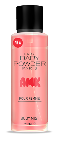 Picture of Lady Baby Powder Amk Pour Femme Body Mist Orange 250 Ml
